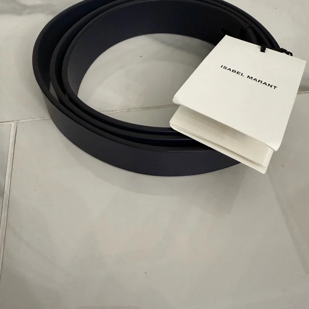 Isabel Marant Dark Blue Belt - Picture 3 of 5